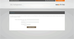 Desktop Screenshot of dslcheck.rh-tec.de