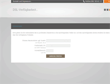 Tablet Screenshot of dslcheck.rh-tec.de